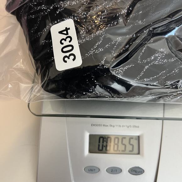 VTG Brittany Black Top Womens 2X Black Metallic Abstract Fairygrunge Whimsigoth - Picture 10 of 10